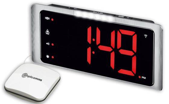 RC Really Loud Alarm Clock With Red LED Time