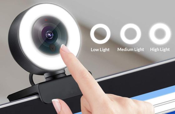 1080P Skyping HD Webcam In Black And Chrome Effect