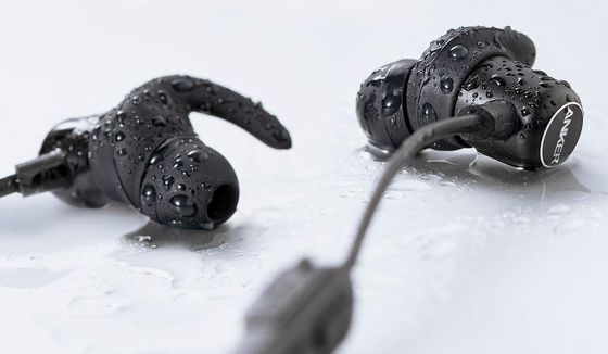 Waterproof Bluetooth Earphones In All Black