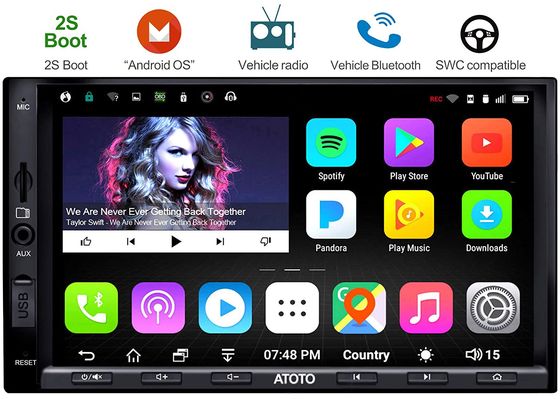 Atoto Double DIN Car Stereo Double DIN Car Stereo With AUX Port