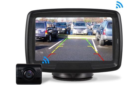 Reversing View Camera With Black Frame