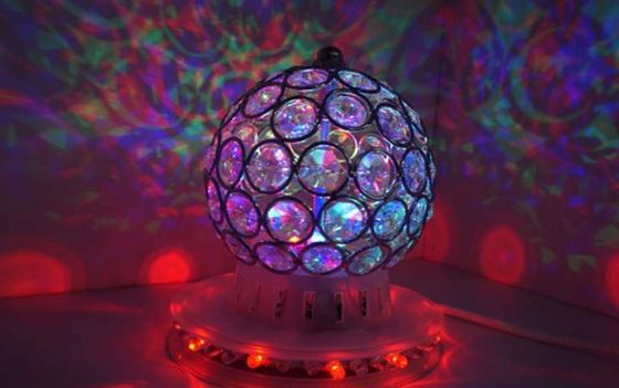 Rotating Disco Party Light With Cable