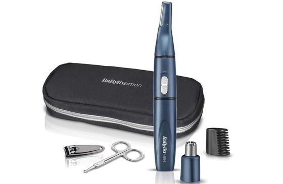 BaByliss Nose Hair Grooming Trimmer Nose Hair Trimmer With Black Bag