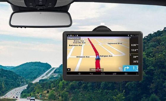 BANA GPS Nav Unit GPS Unit Showing Motorway