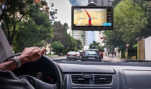 Banavy Sat Nav 7 Inch GPS Sat Nav 7 Inch On Windshield