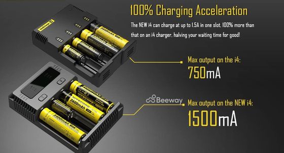 Battery Voltage Tester Charger In Black