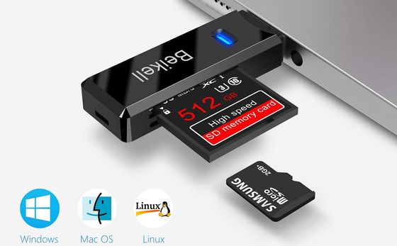 Beikell SD Card USB Adapter SD Card USB Adapter In All Black