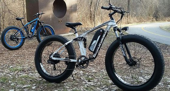 Fat Bike With Carbon Fork Fat Bike With Black Frame