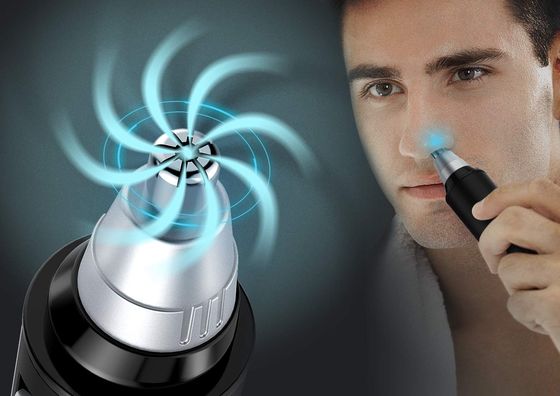 Battery Nose Hair Trimmer In Black
