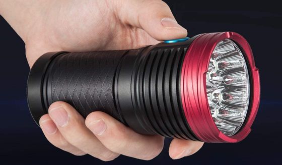 BestSun 12000 Lumens Tactical Torch Tactical LED Torch With Blue Switch