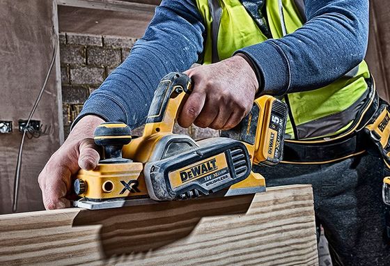 18 V Cordless Planer In Yellow