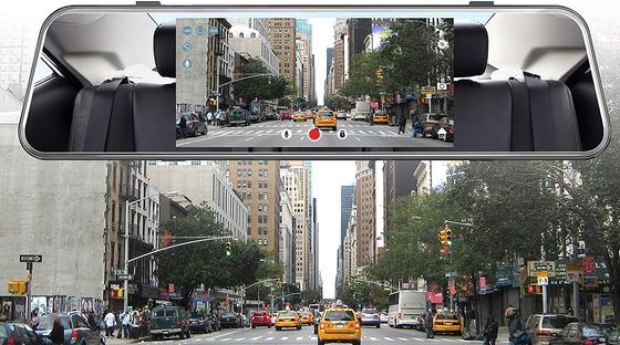 Car Mirror Dash Cam New York Street View