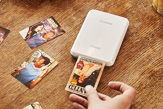 Canon Zoemini Photo Printer Smartphone Photo Printer In White