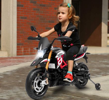 Costway Kids Electric Ride On Electric Ride On With Stabiliser