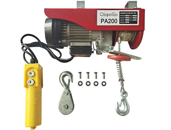 CtopoGo 950W Lifter Electric Hoist Lifter Electric Hoist With STOP Switch