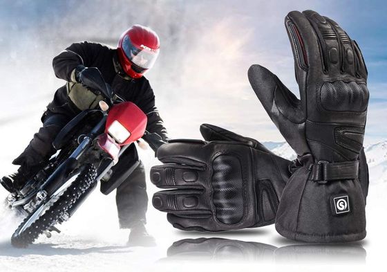 Heated Motorcycle Gloves With On Off Switch