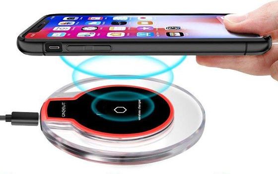 Wireless Qi Charging Pad In All Black