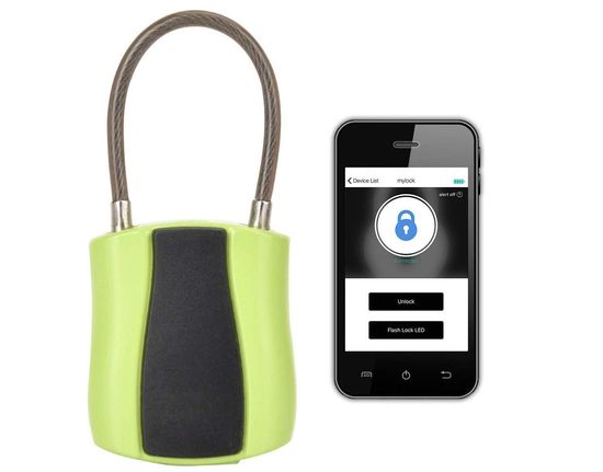 Smart Padlock With Alarm And Mobile Phone