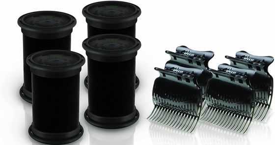 Diva Hair Curlers Hair Curlers All Black Exterior