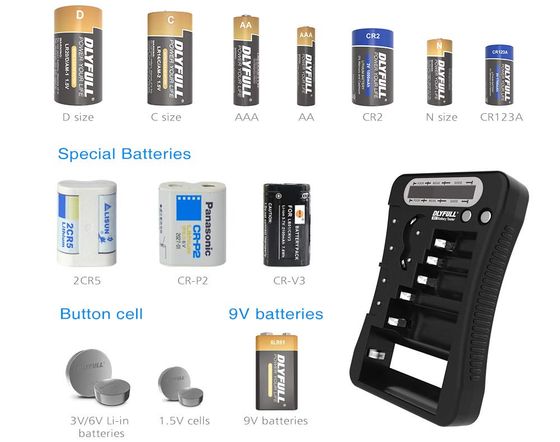 LCD Screen Battery Tester With Guide