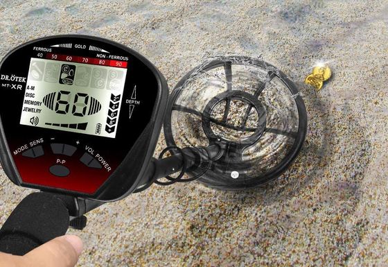 DR.OTEK Lightweight Metal Detector Light Metal Detector With Long Handle