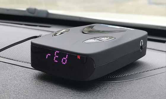 Speed Camera Detector In Black On Dash