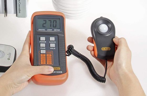 Dr.Meter LUX Meter High Accuracy LUX Meter With Big LCD Screen