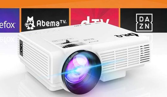 DR.Q PC Projector USB Compatible PC Projector In All White
