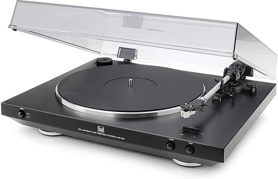 Dual Automatic Vinyl Player With USB Automatic Vinyl Player With 4 Round Legs