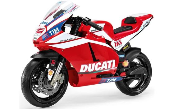 Ducati Ride On Battery Bike 12V Ride On Battery Bike In Bright Red