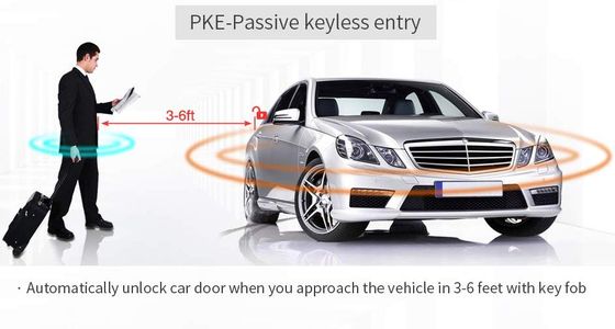 Remote Central Locking Kit With Silver Car