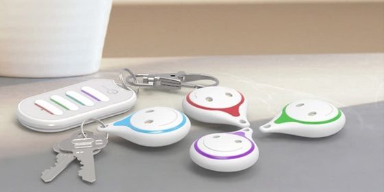 Wireless Key Locator With White Receivers