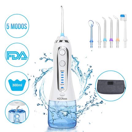 ESSeason Dental Water Flosser Dental Water Flosser Irrigator With White Tips