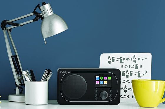 Black Internet DAB Digital And FM Radio