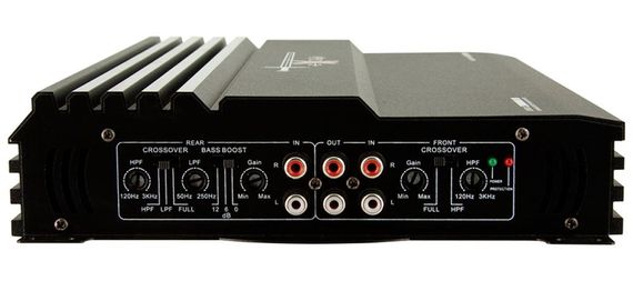Excalibur Car Amplifier 4 Channel Car Amplifier 4 Channel In Black Finish