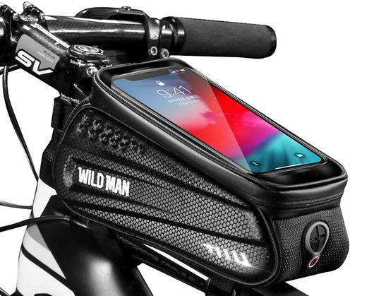 Pannier Smartphone Handlebar Mount With Zipper