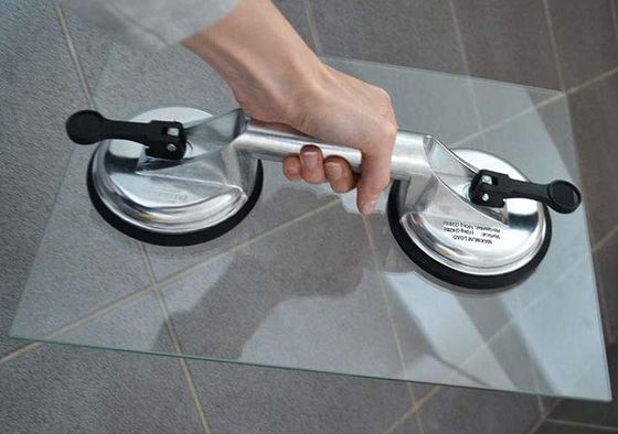 Faithfull Aluminium Double Suction Lifter Double Suction Lifter Tool With Levers