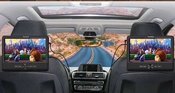Fangor Dual DVD Player For Cars 10.1 Inch Dual Car DVD Players On Back Seat