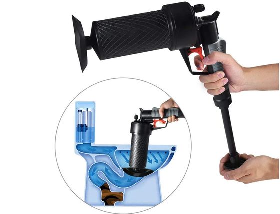 Pump For Clogged Toilet With Black Trigger