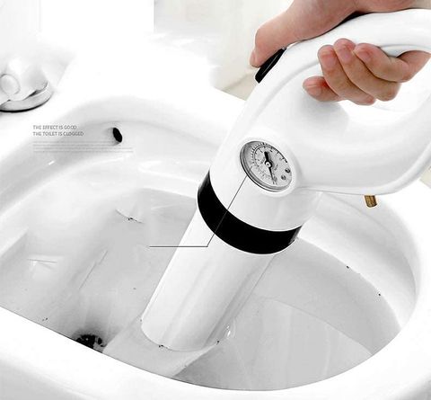 Toilet Unblocker With Round Gauge