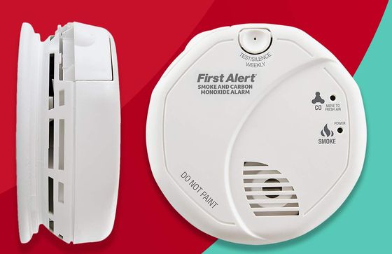 Smoke Carbon Monoxide Detector With Test Button