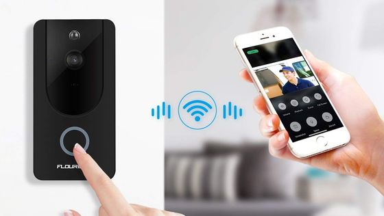 Sonew WiFi Video Intercom Doorbell Video Intercom Doorbell In All Black