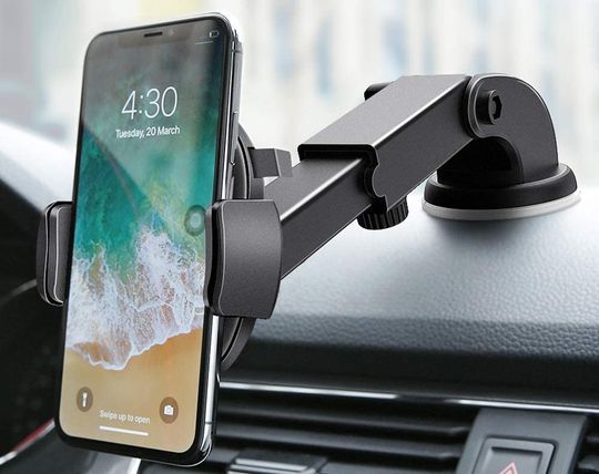 Car Dashboard Mount In All Black