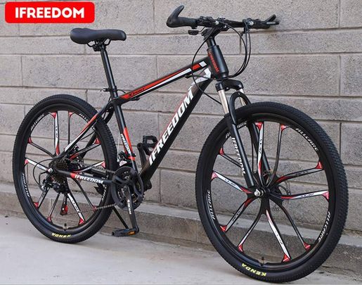 Mountain Bike With Black Frame