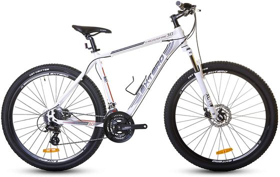 24 Speed Mountain Bike With White Frame