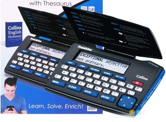 Electronic Crossword Solver Dictionary In Blue