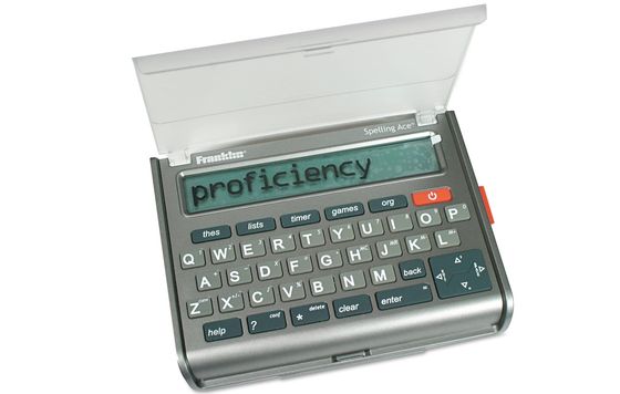 Electronic Dictionary Thesaurus In Chrome Finish