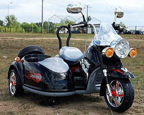 FunStuff Electric Ride-On Harley Ride-On Motorbike Harley In Black