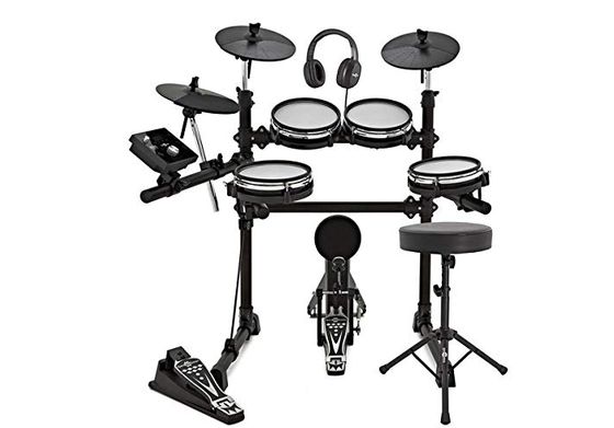 Gear4 Mesh E Drum Kit E Drum Kit With Black Headset