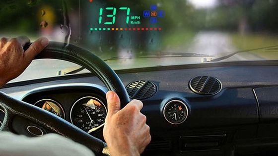 Car Hud Display With Big Screen